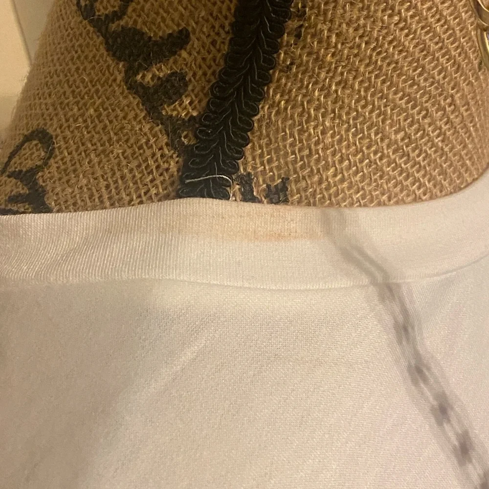 White Asian Themed T-Shirt Dress - Picture 7 of 16
